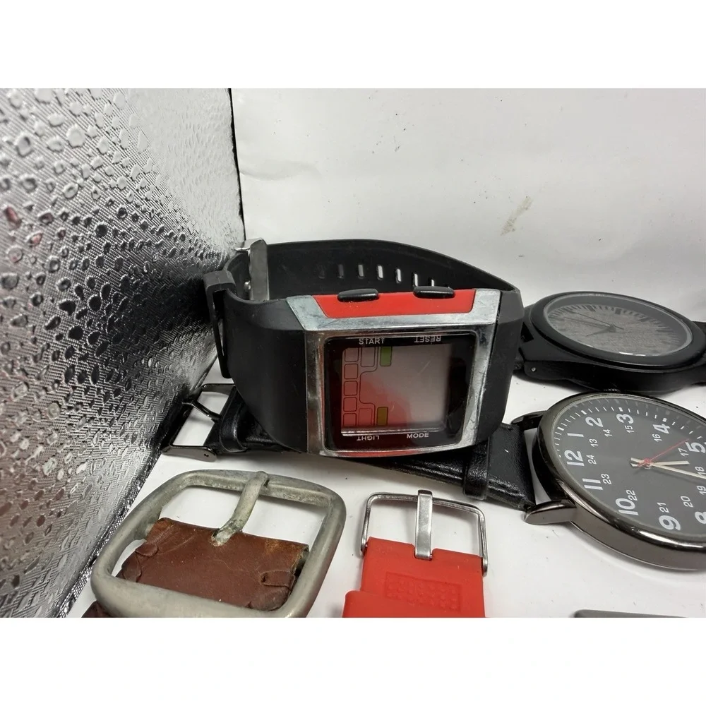 Unbranded Mens Watches Lot Of 17 For Parts Or Repair